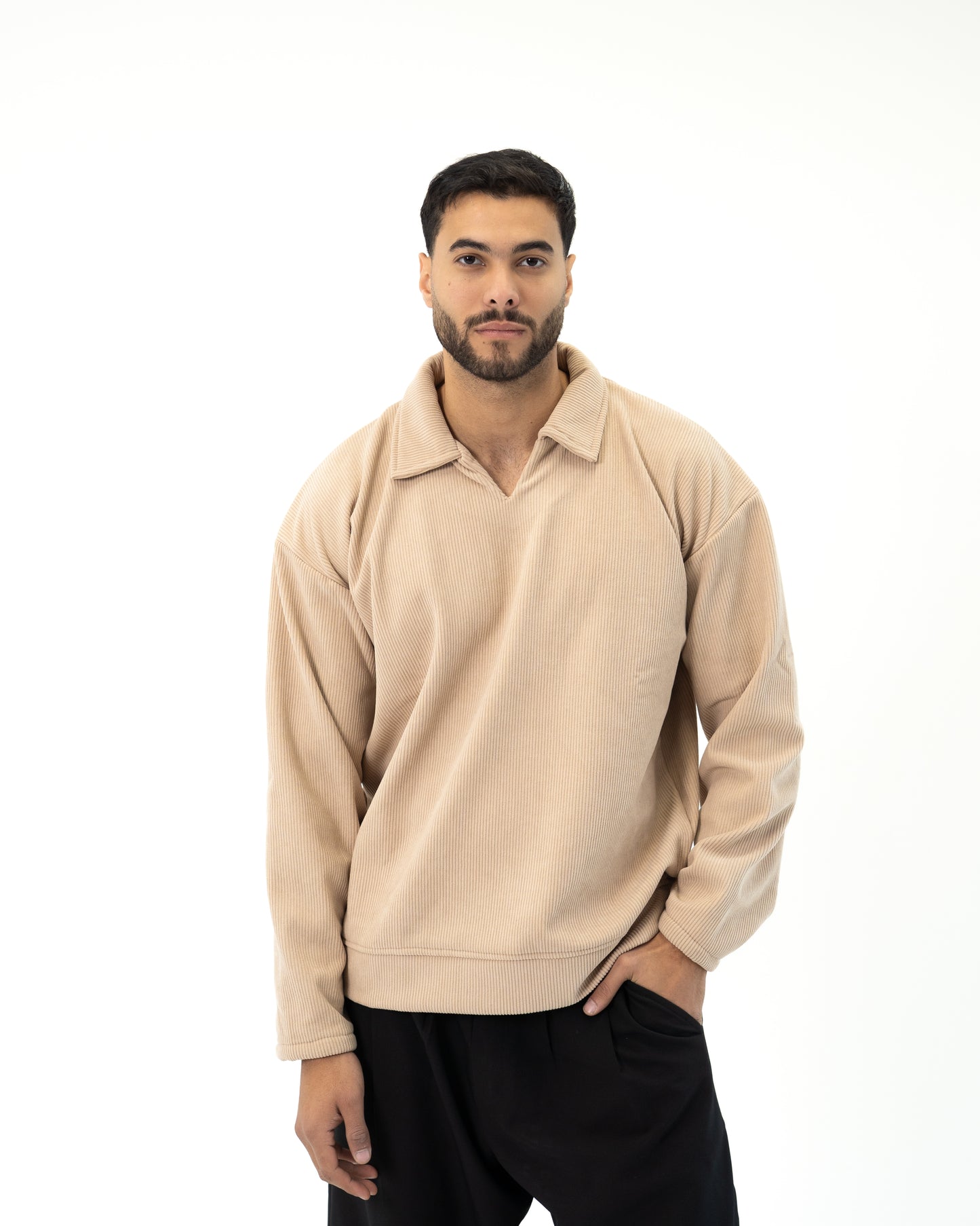 THE DUNE COLLAR SWEATER