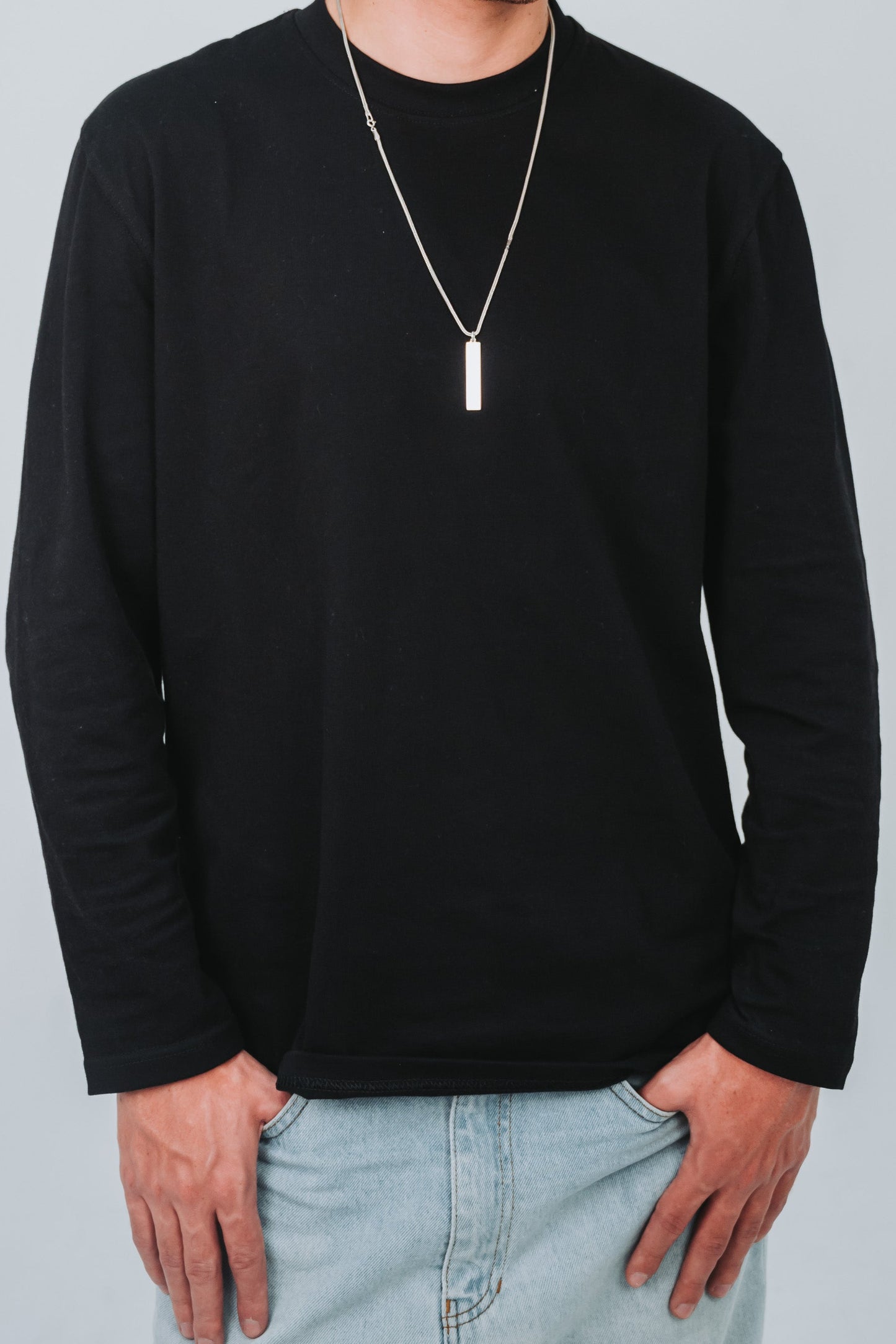 BASIC LONG-SLEEVE - BLACK