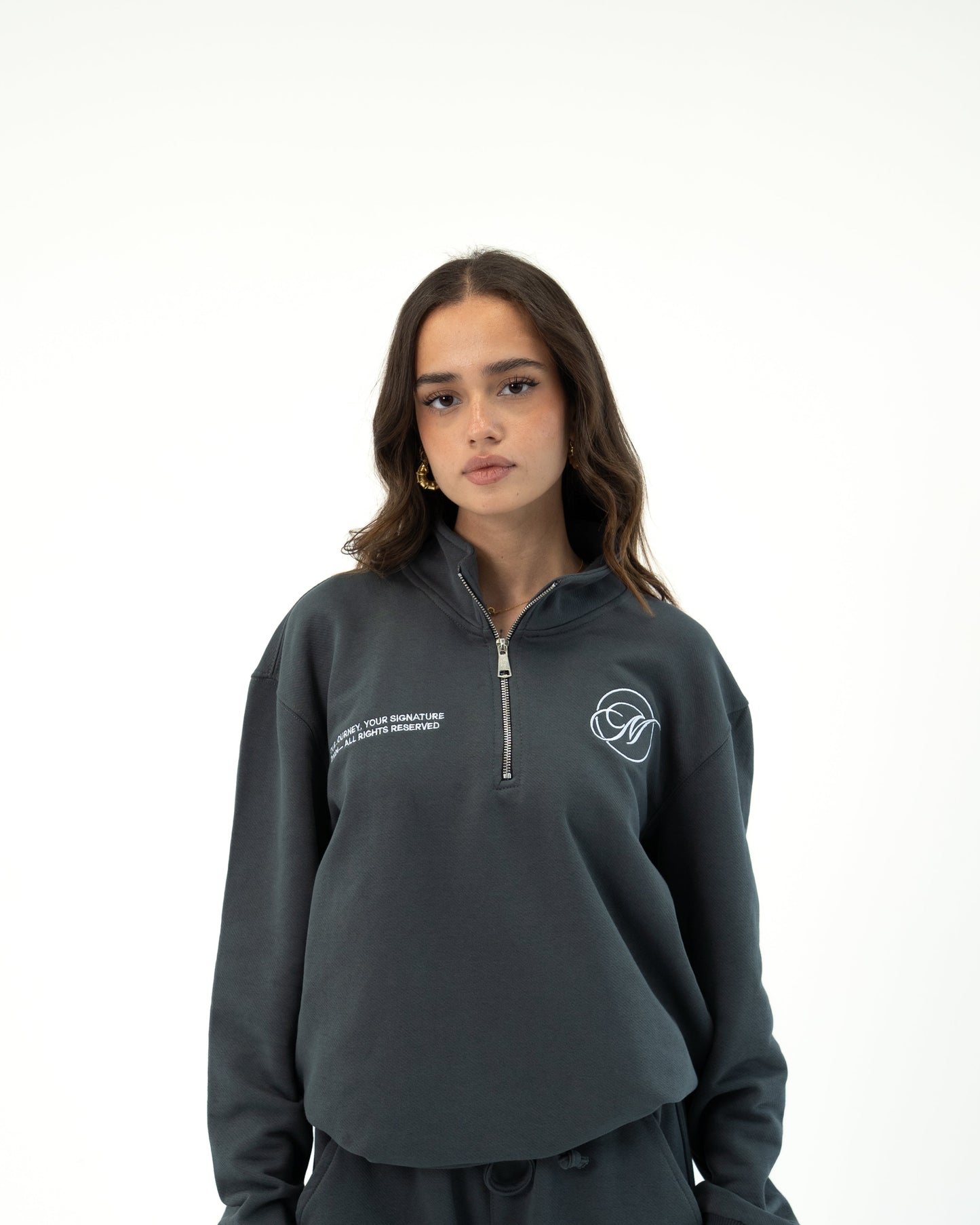 THE SIGNATURE QUARTER ZIP.