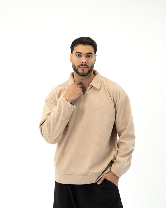 THE DUNE COLLAR SWEATER
